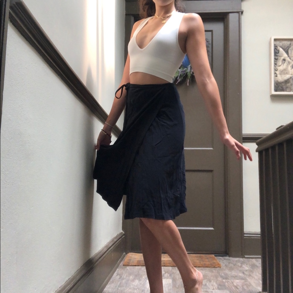 Barney’s NY wrap skirt